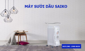 Hướng dẫn sử dụng máy sưởi dầu Saiko