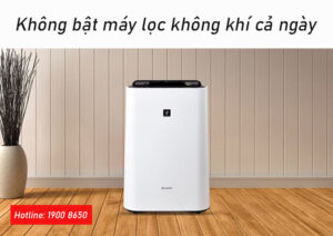 Cách sử dụng máy lọc không khí Sharp an toàn