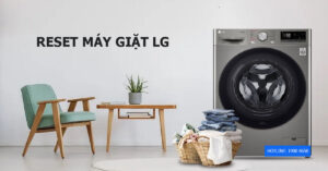Hướng dẫn reset máy giặt LG