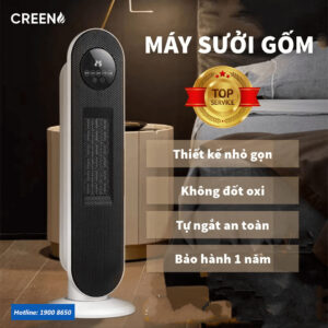 Ưu điểm của máy sưởi gốm cao cấp Creen CR-H28DT