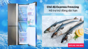 Ưu điểm của tủ lạnh Sharp Inverter 525 lít SJ-FX600V-SL