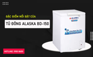 Đặc điểm nổi bật của Tủ đông Alaska BD-150