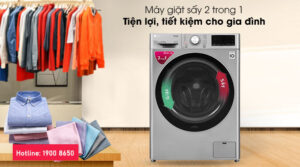 Top 4 máy giặt sấy bán chạy nhất MÙA NỒM ẨM