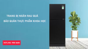 Tủ lạnh Aqua AQR-T150FA(BS) phù hợp với gia đình 1-2 người