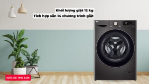 Ưu điểm nổi bật của máy giặt LG FV1412S3B