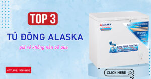 Top 3 tủ đông Alaska giá rẻ không nên bỏ qua