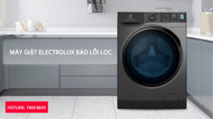 Nguyên nhân và cách khắc phục máy giặt Electrolux báo lỗi LOC