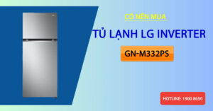 Có nên mua tủ lạnh LG Inverter GN-M332PS