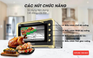 Top 3 Lò nướng Sanaky giá rẻ nướng bánh Trung Thu