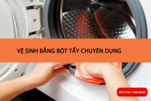 Cách vệ sinh máy giặt Toshiba đơn giản tại nhà