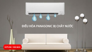 Nguyên nhân và cách khắc phục điều hòa Panasonic bị chảy nước