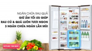 Review chi tiết tủ lạnh Hitachi RM700AGPGV4XDIA