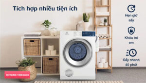 Cách vệ sinh máy sấy Electrolux