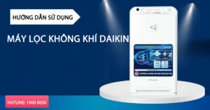 Hướng dẫn sử dụng máy lọc không khí Daikin