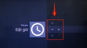 Cách điều chỉnh ngày và giờ trên google tivi Sony