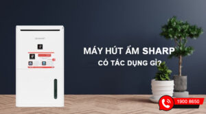 Máy hút ẩm Sharp có tác dụng gì?