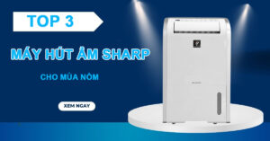 Top 3 máy hút ẩm Sharp cho MÙA NỒM