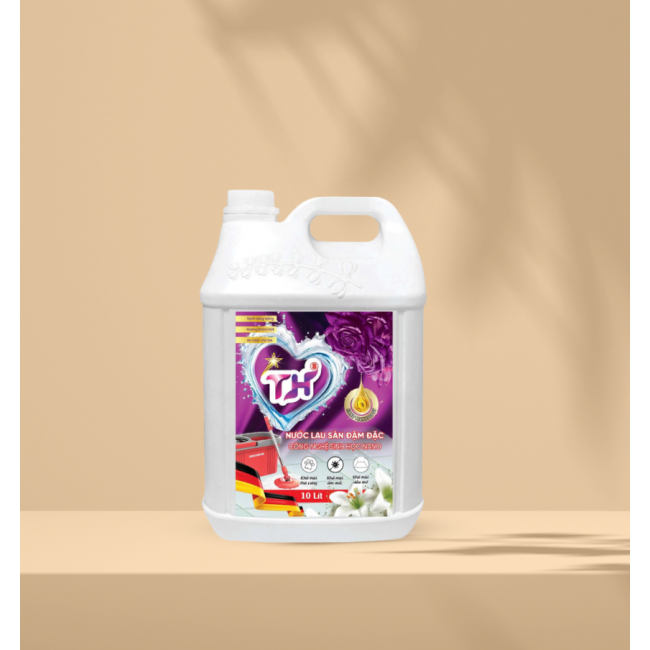 Nước lau sàn TH 10L–Hương Ly nắp trắng