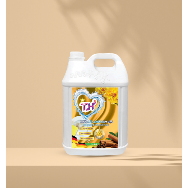 Nước rửa chén TH 10kg-Hương Quế nắp trắng
