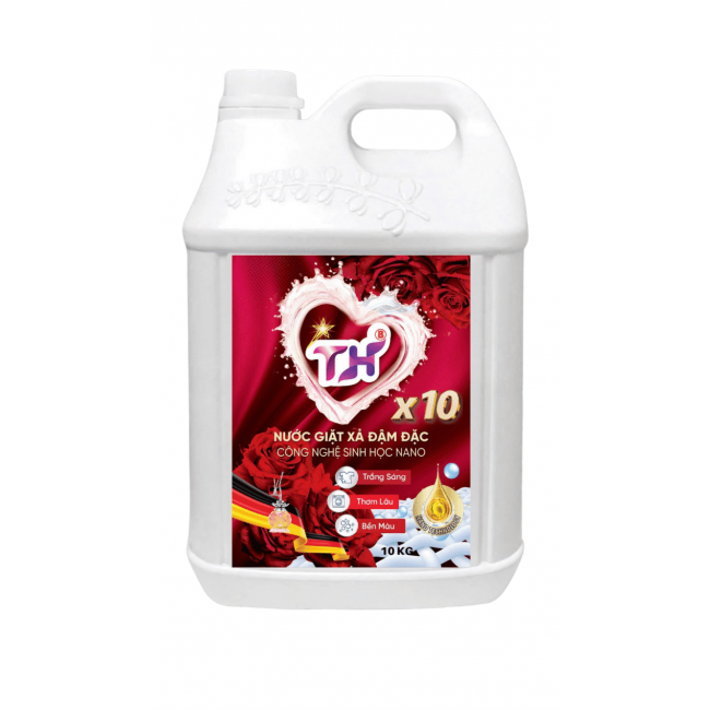 Nước giặt xả X10 TH 10kg Tem Đỏ