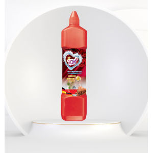 Tẩy toilet TH 1kg-Hương Quế chai trụ đỏ Tẩy toilet TH 1kg-Hương Quế chai trụ đỏ