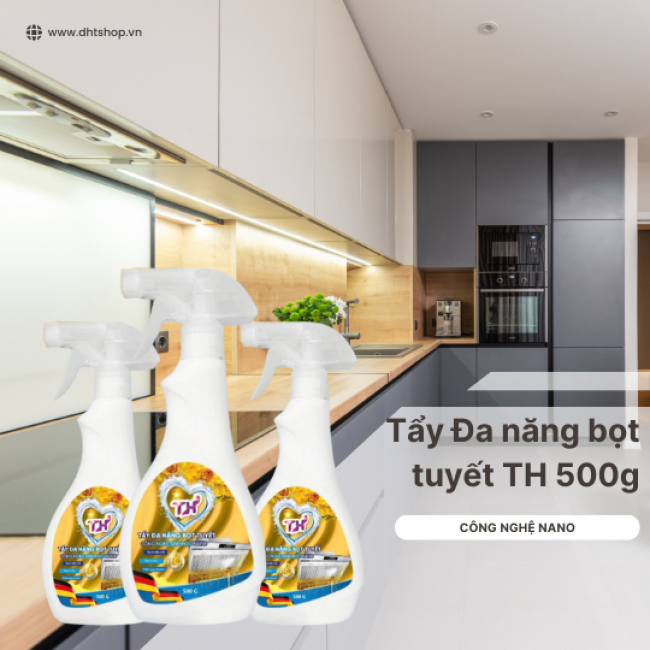 Tẩy đa năng bọt tuyết TH 500g