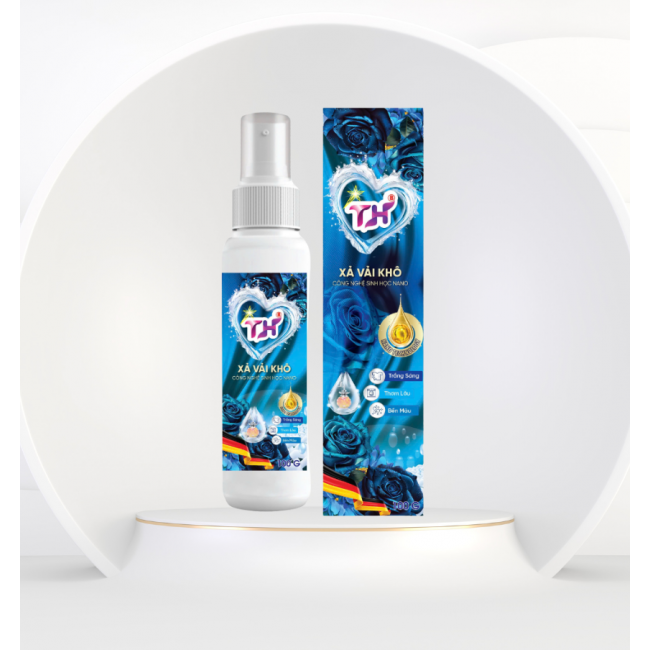 Xả vải khô TH 100ml Xanh Dương