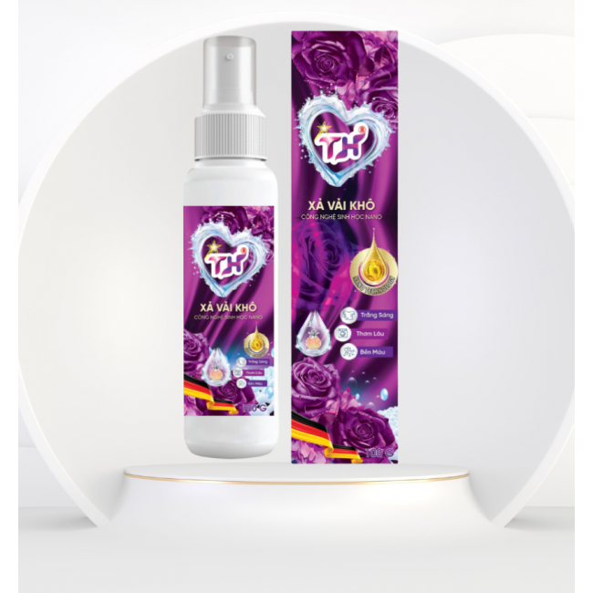 Xả vải khô TH 100ml Tím