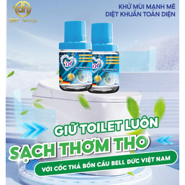 Cốc Thả Bồn Cầu TH 180g-Hương Chanh Sả Xanh