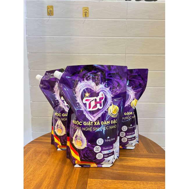 Túi nước giặt xả TH 3.6kg Tím 