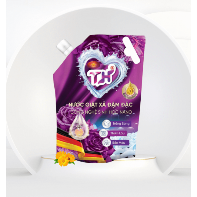 Túi nước giặt xả TH 3.6kg Tím 
