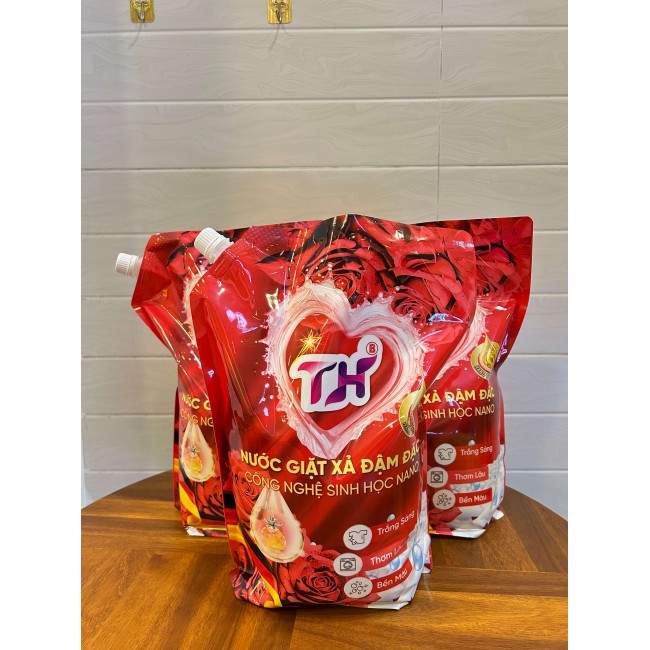 Túi nước giặt xả TH 3.6kg Đỏ