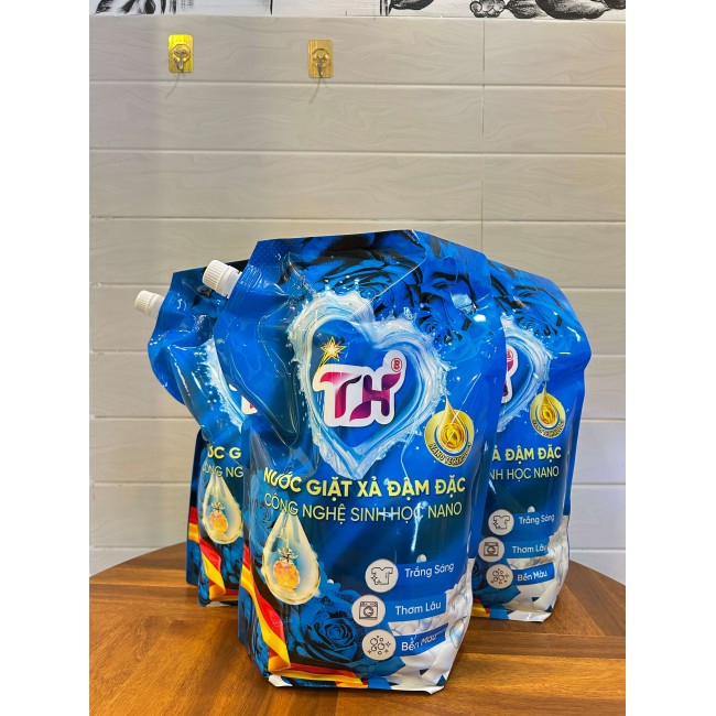 Túi nước giặt xả TH 3.6kg Xanh
