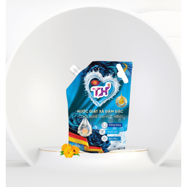 Túi nước giặt xả TH 3.6kg Xanh