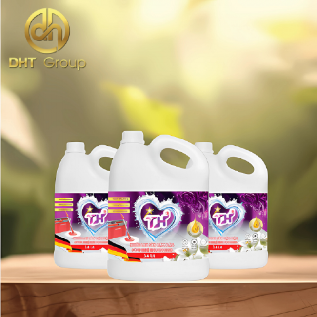 Nước lau sàn TH 3.6L-Hương Ly nắp trắng