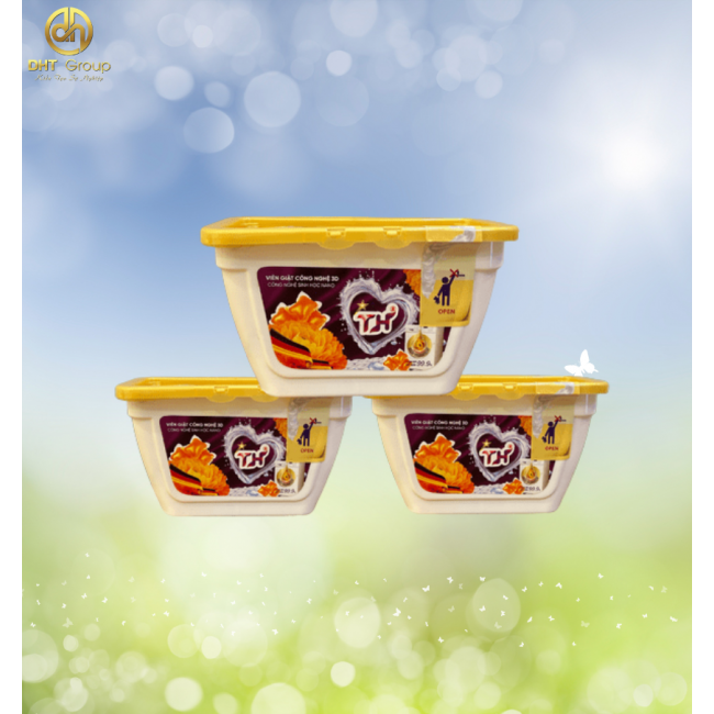 Hộp viên giặt TH 3D