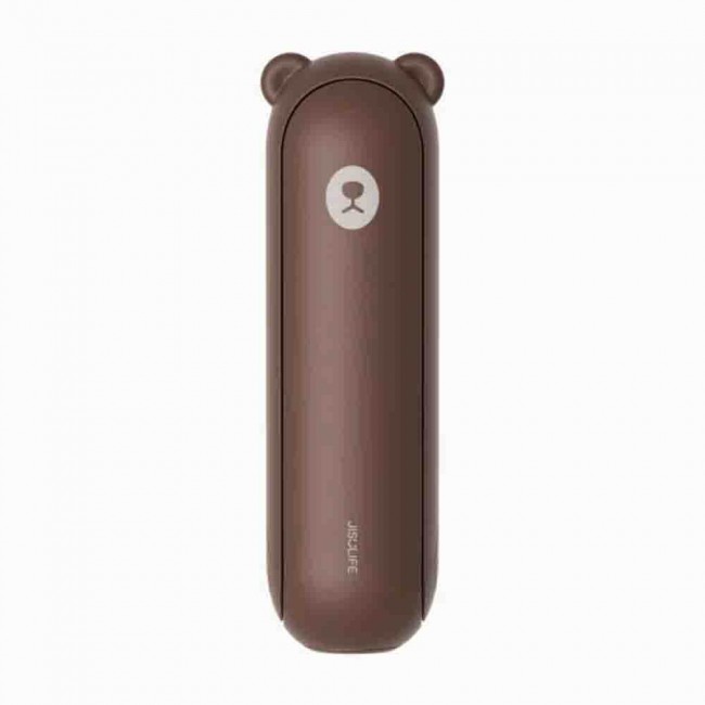 Quạt Cầm Tay Mini JISULIFE F8X tích hợp đèn pin, sạc dự phòng 4500mAh, pin 46 giờ, 3 cấp độ gió