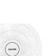 Quạt đứng Toshiba 9 cánh F-LSD30(W)VN 30W