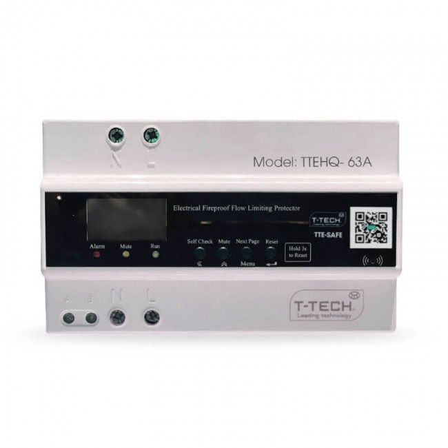 Aptomat thiết bị dập tia hồ quang điện thông minh TTE63.HQ1PHX