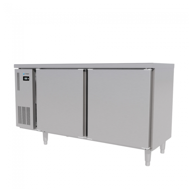 Tủ bàn đông Icymax 2 cánh inox 1500x600 ICF-2S156