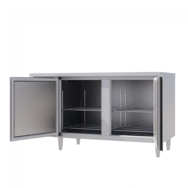 Tủ bàn đông Icymax 2 cánh inox 1500x750 ICF-2S157