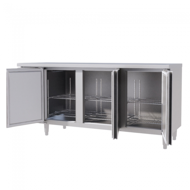 Tủ bàn đông Icymax 3 cánh inox 1800x750 ICF-3S187