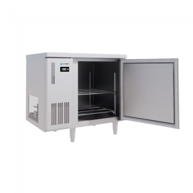 Tủ bàn mát Icymax 1 cánh inox 900x750 ICR-1S097