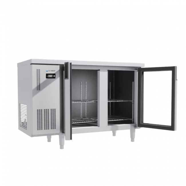 Tủ bàn mát Icymax 2 cánh kính 1200x600 ICR-2G126