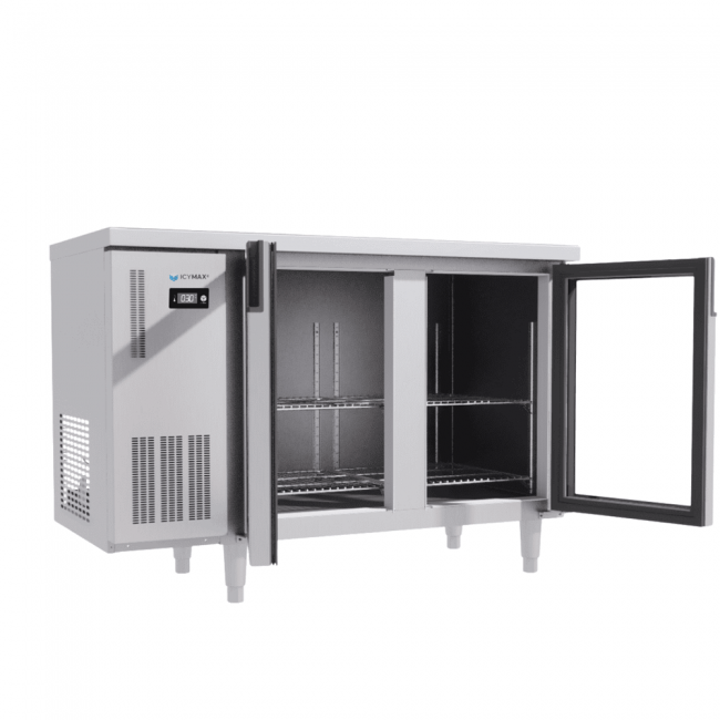 Tủ bàn mát Icymax 2 cánh kính 1200x750 ICR-2G127