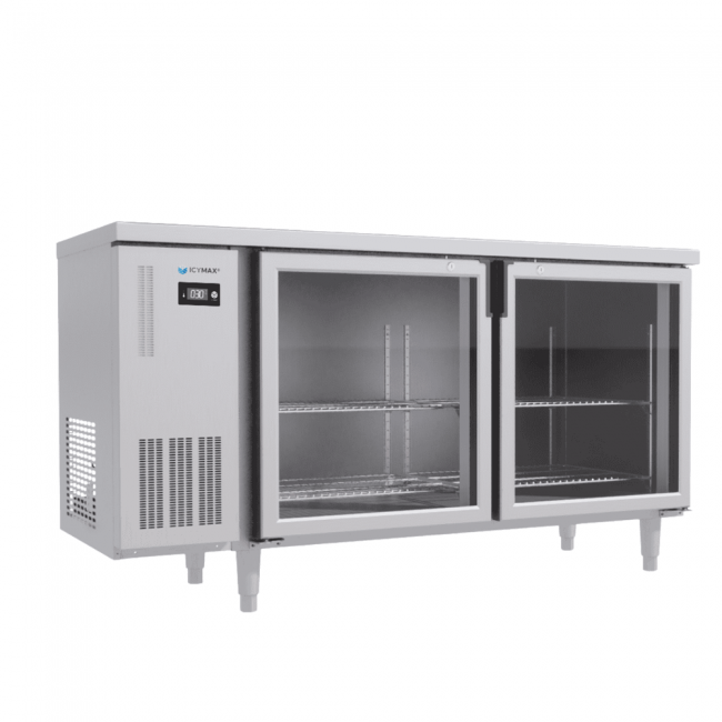 Tủ bàn mát Icymax 2 cánh kính 1500x750 ICR-2G157