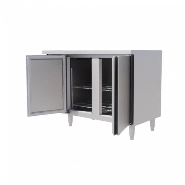 Tủ bàn mát Icymax 2 cánh inox 1200x600 ICR-2S126