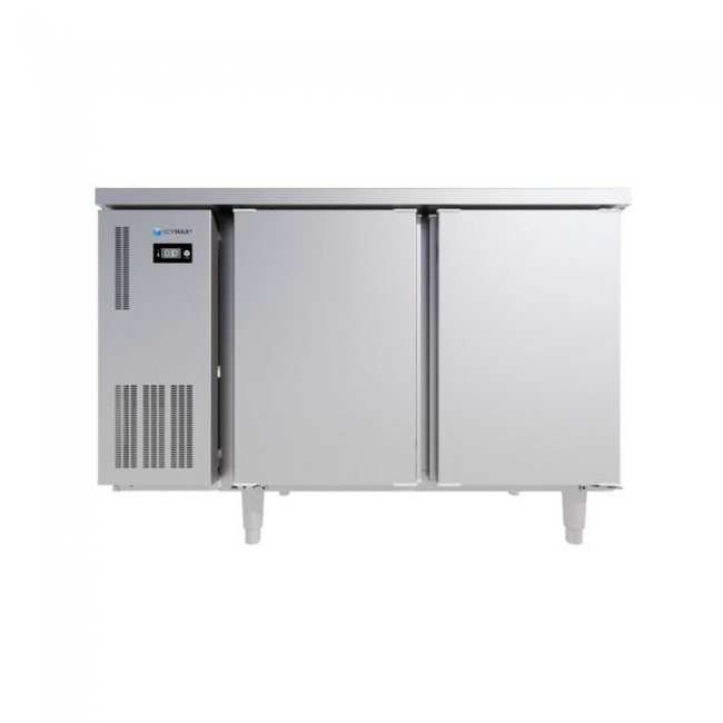 Tủ bàn mát Icymax 2 cánh inox 1200x600 ICR-2S126