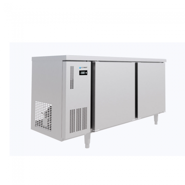 Tủ bàn mát Icymax 2 cánh inox 1500x600 ICR-2S156