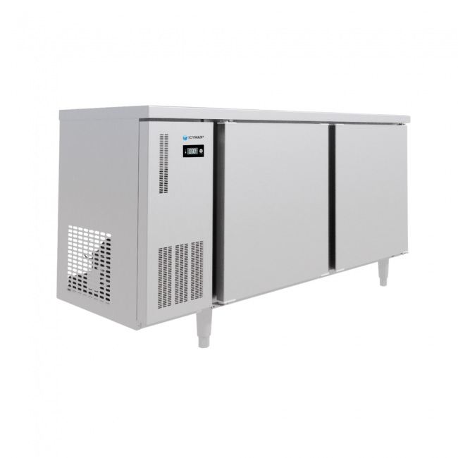 Tủ bàn mát Icymax 2 cánh inox 1500x750 ICR-2S157